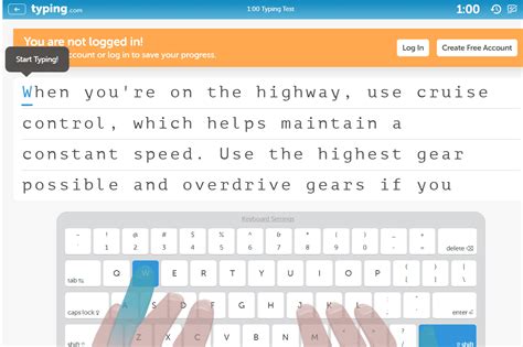 rapid typing test online free